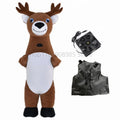 Inflatable Santa Claus Snowman Deer Mascot Costume Adult Fancy Dress Christmas Party Kawaii Mascot Costume Carnival Costumes - Big Tim's Magic Emporium