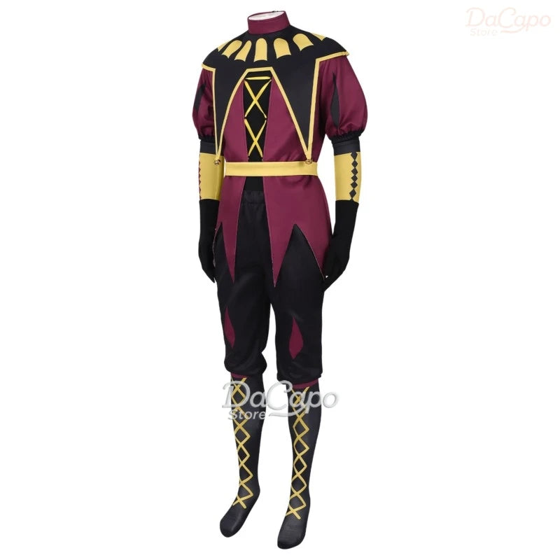 Pierrot Cosplay Clown Costume | Unisex Halloween & Convention Outfit - Big Tim's Magic Emporium