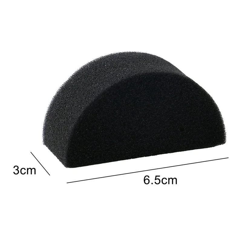 Face Paint Sponges Face Painting Black Sponges High Density for Art Work and Body Paint (10 Petals + 10 Half Moon)