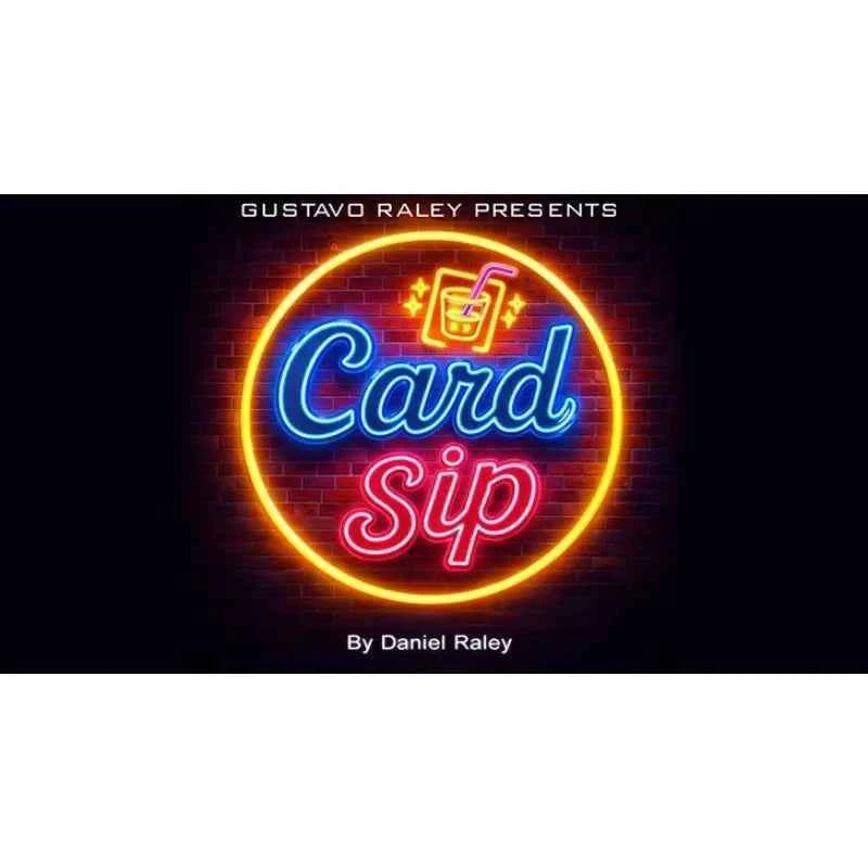 Professional Rising Card Sip Magic Gustavo R Close Up Magic Gimmicks Trick Illusions Street Bar Comedy Prop Magia Magician