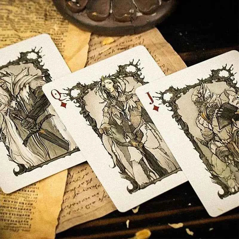Poker Game Deck Creative Exquisite Devil's Eye Funny Poker Cards Board Game Unique Clear Pattern Poker Deck Playing Cards