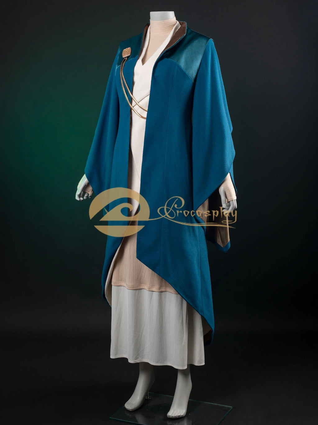 Mon Mothma Cosplay Costume | Women's TV Outfit for Halloween & Roleplay - Big Tim's Magic Emporium
