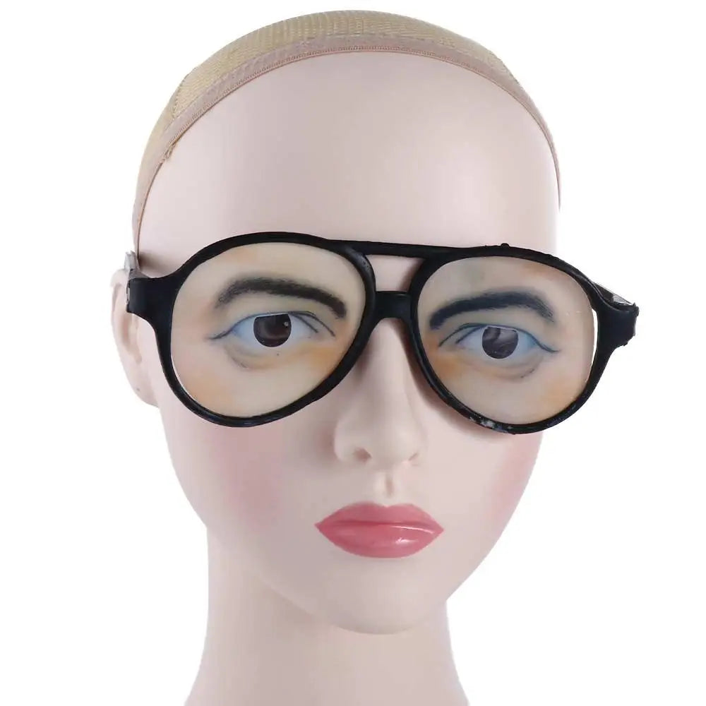 Novelty Halloween Joke Toy Prank Toy Mischief Decoration Eyes Frames Glasses Toy Funny Joke Glasses Fake Glasses Funny Glasses by Big Tim's Magic Emporium