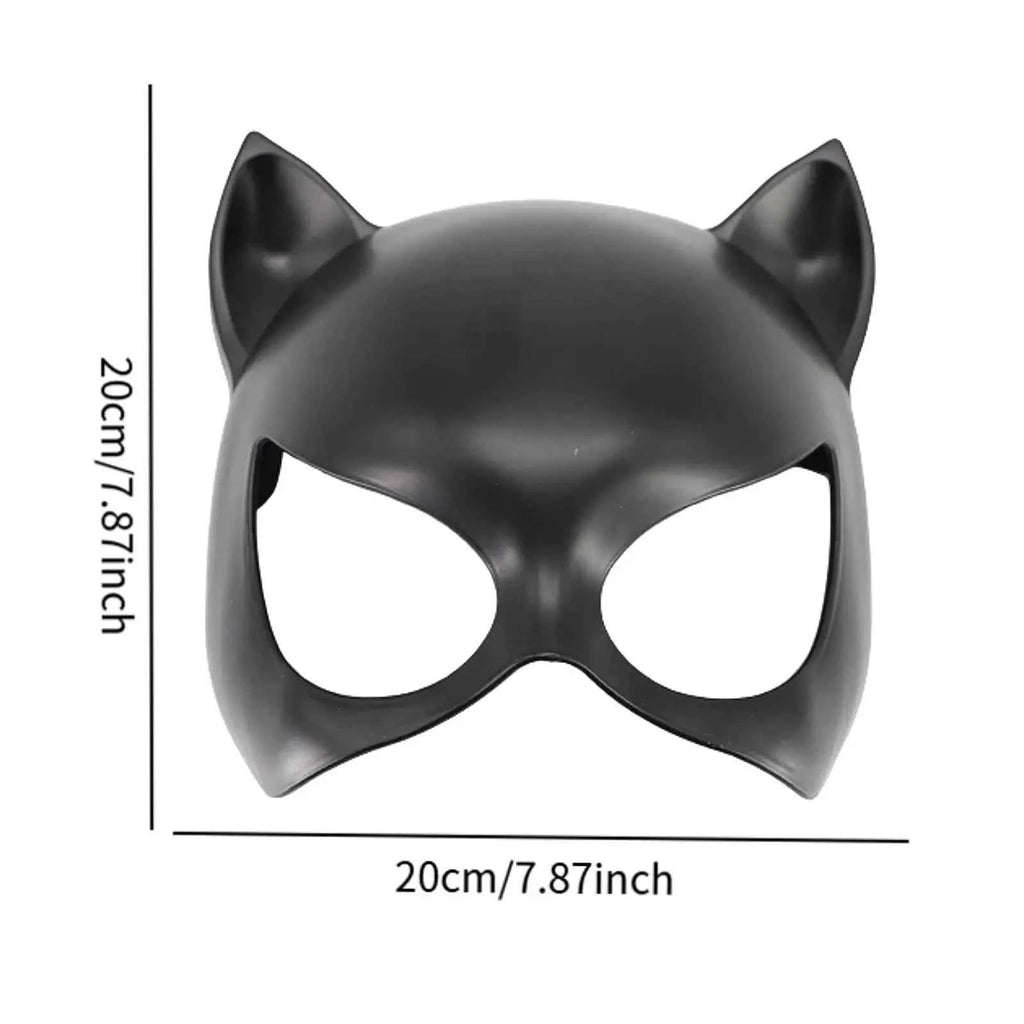 Cat Mask Props Accessory Halloween Costume for Party Halloween Role Playing