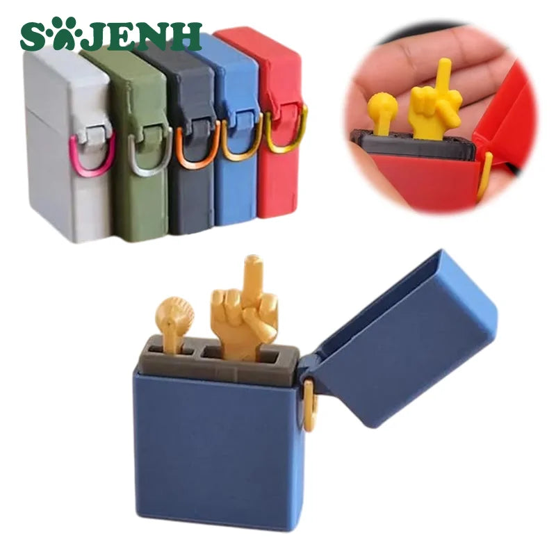 Funny Middle Finger Birthday Gift Gift Desktop Decoration 3D Printed Surprise Gift Box Middle Finger Insert Box Craft Ornament - Big Tim's Magic Emporium
