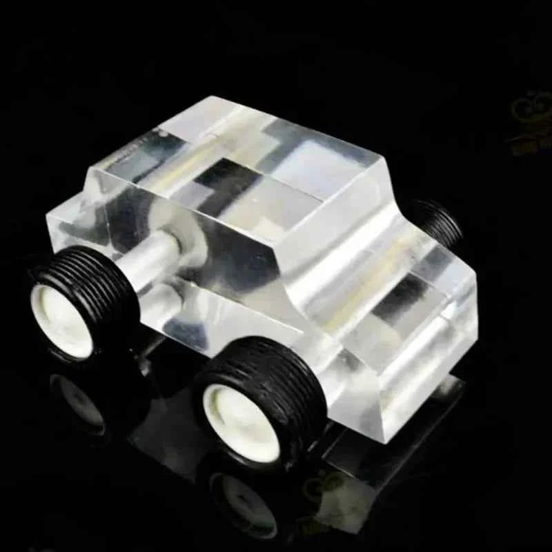 Crystal Car Buggy Magic Tricks Card Games Prediction Effect Close Up Stage Illusions Magician Props Professional Magia