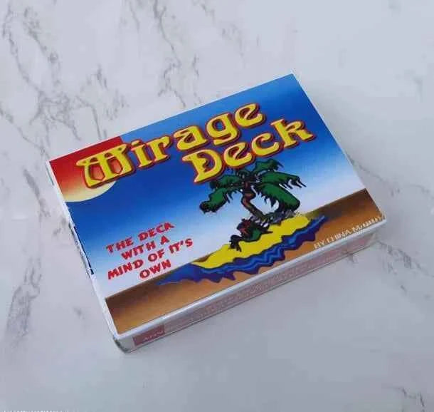 Magician Mirage Deck Card Magic Tricks Mentalism Close Up Magic Illusions Stage Magic Comedy Poker Magia Props Deck Box Funny