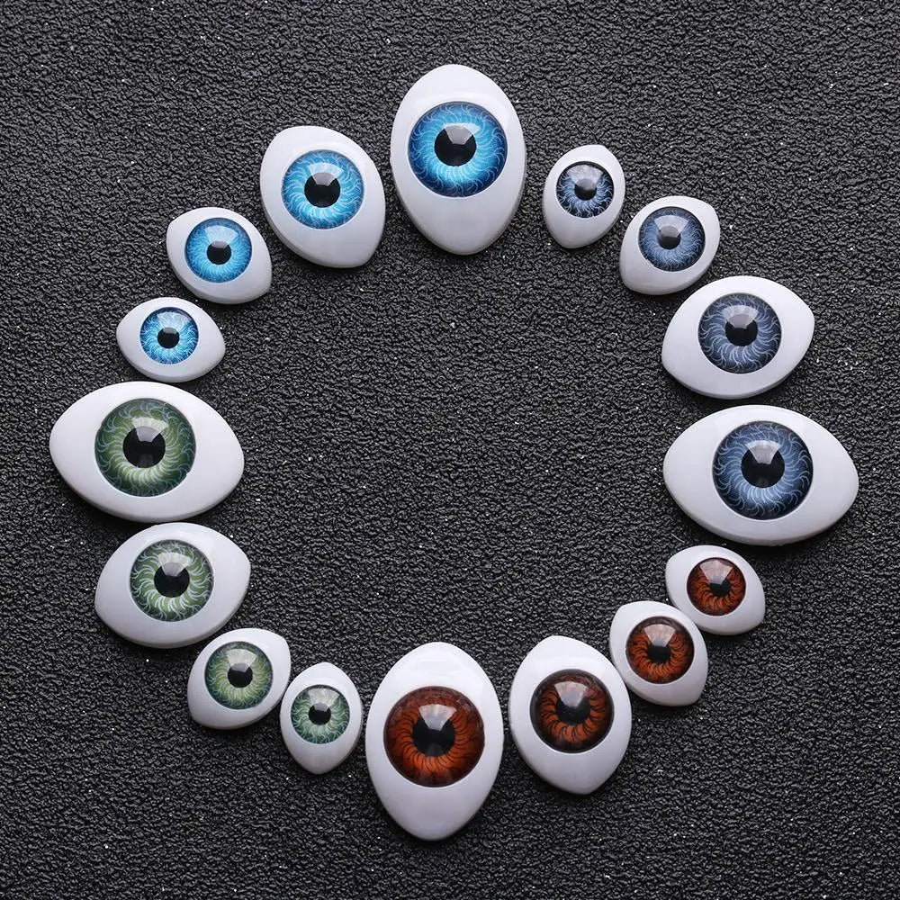 20pcs Puppet Making Dinosaur Eyes Funny Plastic Doll Safety Eyes For Animal Toy DIY Craft Accessories - Big Tim's Magic Emporium