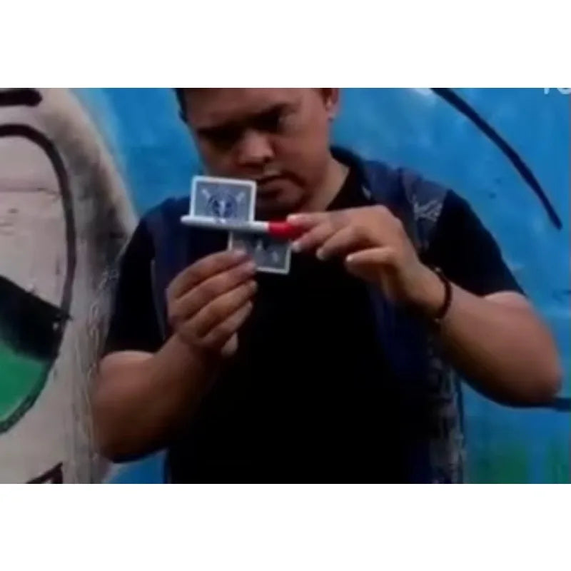NEW DISTANCING Gimmick By Ade Rahmat Magic Tricks Street Performer Magician Card Magia Props Illusions Stage Visual