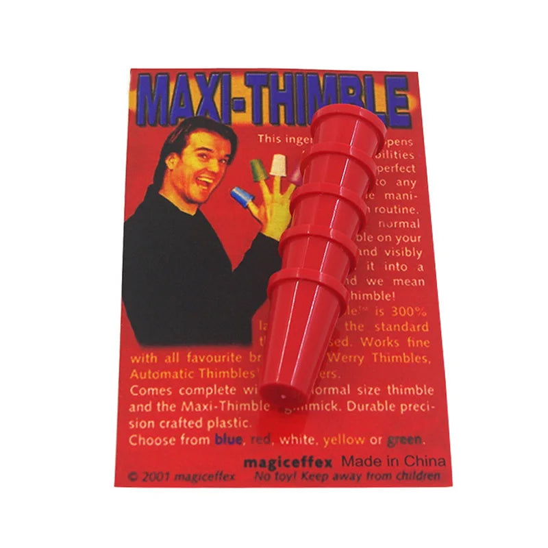10 Thimbles Magic (6 Colors) Magic Tricks Vanish Penetration Production Effect Magia Accessories Close Up Illusions Gimmick Prop - Big Tim's Magic Emporium