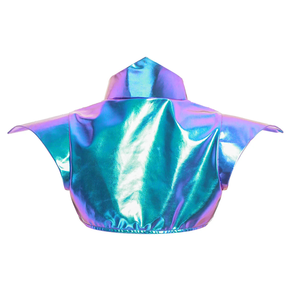 Metallic Gothic Armor Shoulder Shrug Steampunk Pauldron Collar Stage Costume