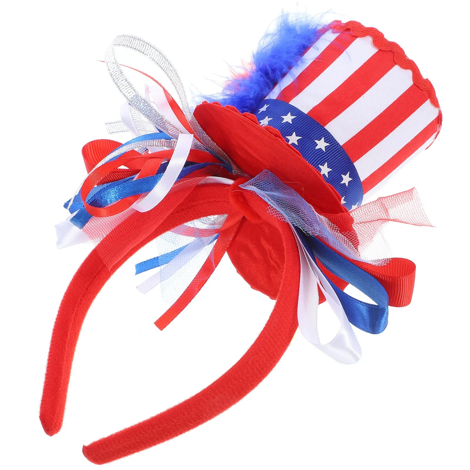 Independence Day Headband Usa Flag Design Celebrate with Style Perfect for 4Th of July Party Favors Women Patriotic Spirit