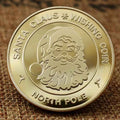 Souvenir Coin Merry Christmas Commemorative Coins Collection Metal Crafts