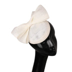 Elegant Sculpted Sinamay Bow Fascinator Headband Kentucky Derby Cocktail Hat
