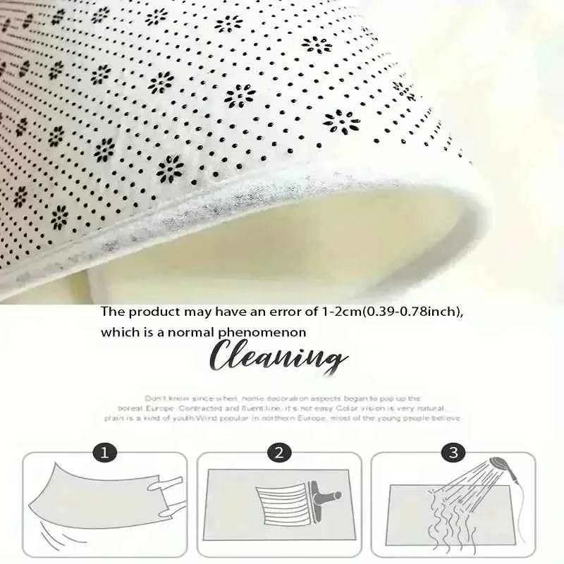 3D Optical Illusion Welcome Mat with Endless Pit Design Non-Slip Floor Mat for Unique Home Decor, Black Gray Carpet Gift