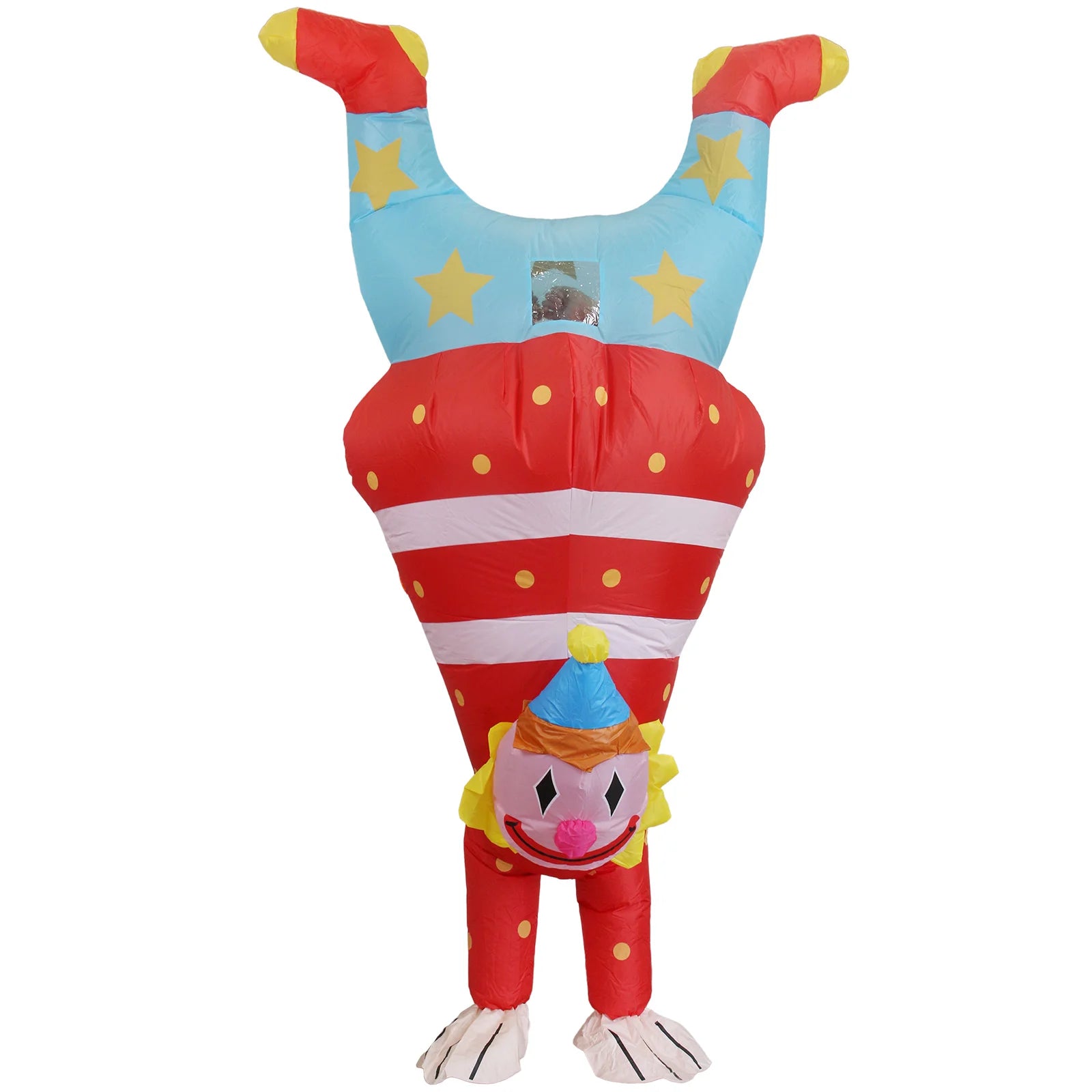 Mascot Clown Inflatable Costume for Adult Men Women Dance Parties TV Programs Carnivals Opening Celebrations - Big Tim's Magic Emporium