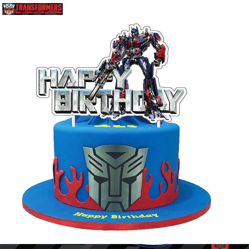Transformers Party Favor Transformer Birthday Party Decorations Party Supplies Balloons Tablecloth Cups Plates Baby Shower Gifts - Big Tim's Magic Emporium
