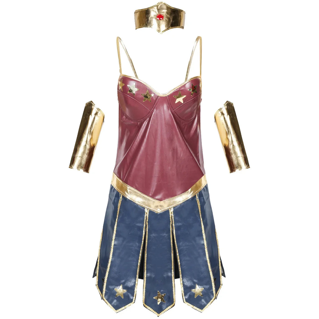 Women's Wonder Woman-Inspired Costume