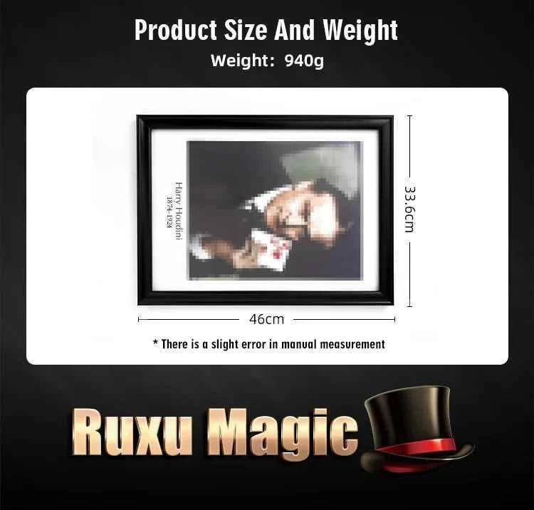 Phantom (Stage) by Rezi, Hide & Sergey Koller Frame Stage Prediction Party Gimmick Props Illusion Mentalism Magic Tricks Comedy