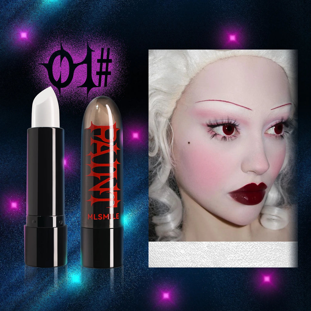 Halloween Face Body Painting Stick Cream Waterproof Light Neon Green Purple Pink Black White Paint Cream Party Art Makeup