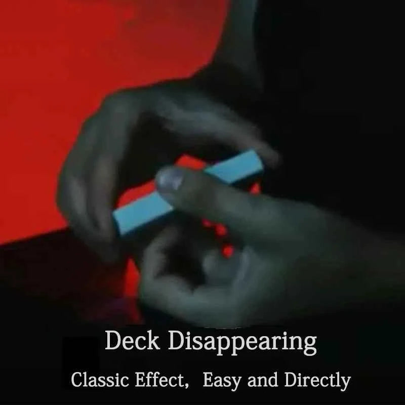 Deception by Ilya Melyukhin Gimmick Cards Magic Tricks Illusions Deck Vanish Super Visual Magic Props Close up Street Magic Toys