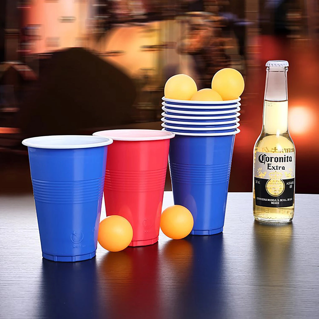 Beer Ping Pong Party Cup, Two Color Cup Adult Party Game, Desktop Interactive Party Game - Big Tim's Magic Emporium