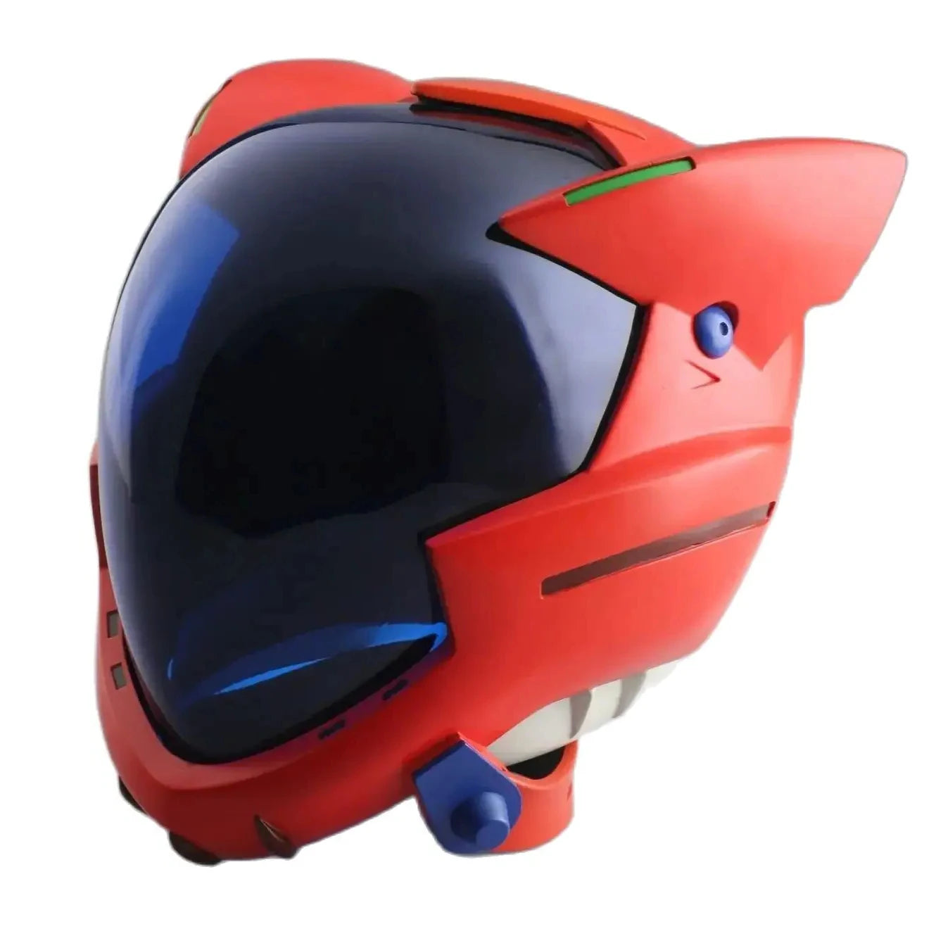 For Women Men Cos Masks Asuka Cos Langley Soryu Cosplay Helmet Anime Game Punk Makinami Illustrious Accessories Party Props Mask - Big Tim's Magic Emporium