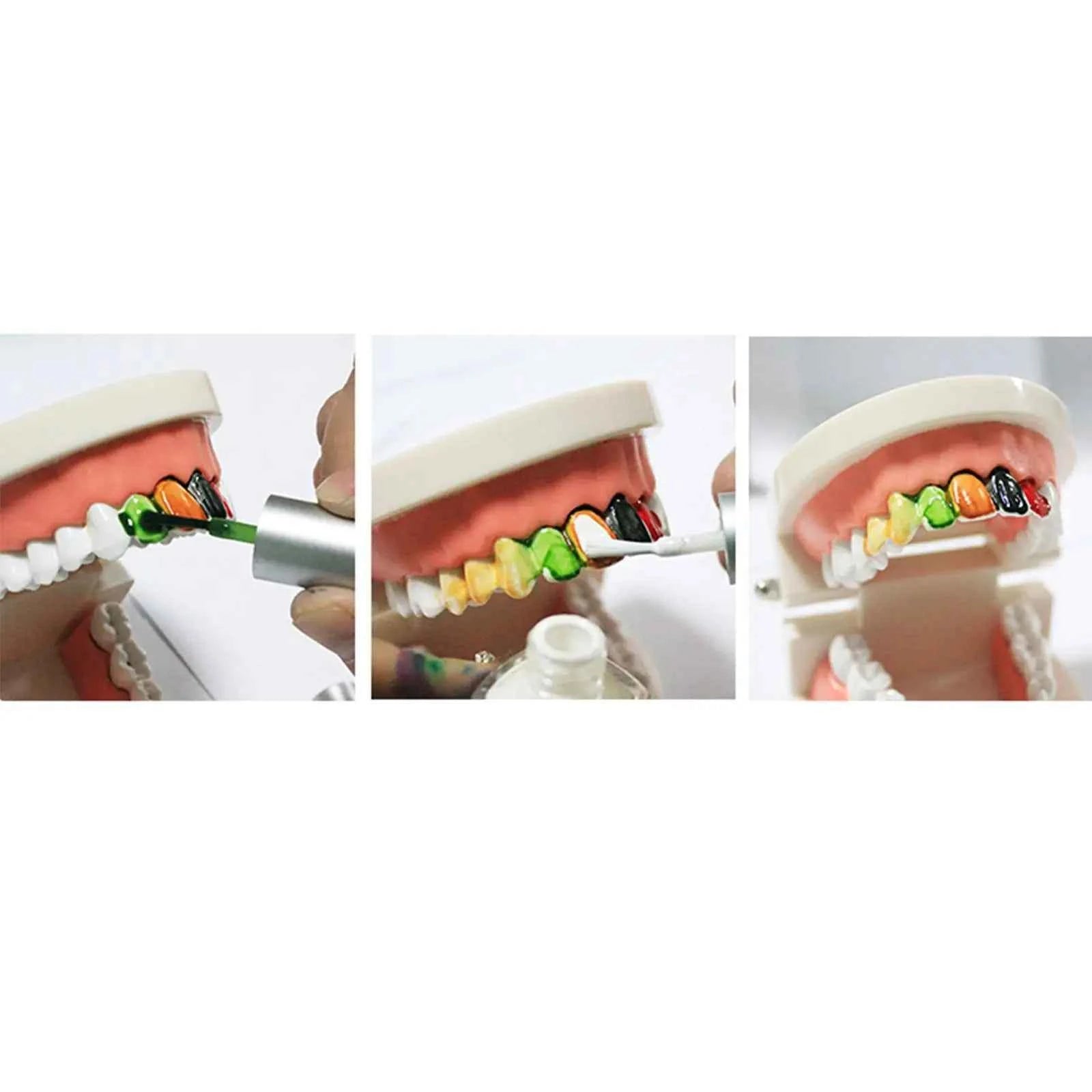 Non Colorful Tooth Pigment Drawing Paints Tooth Makeup for Cosplay, Fancy