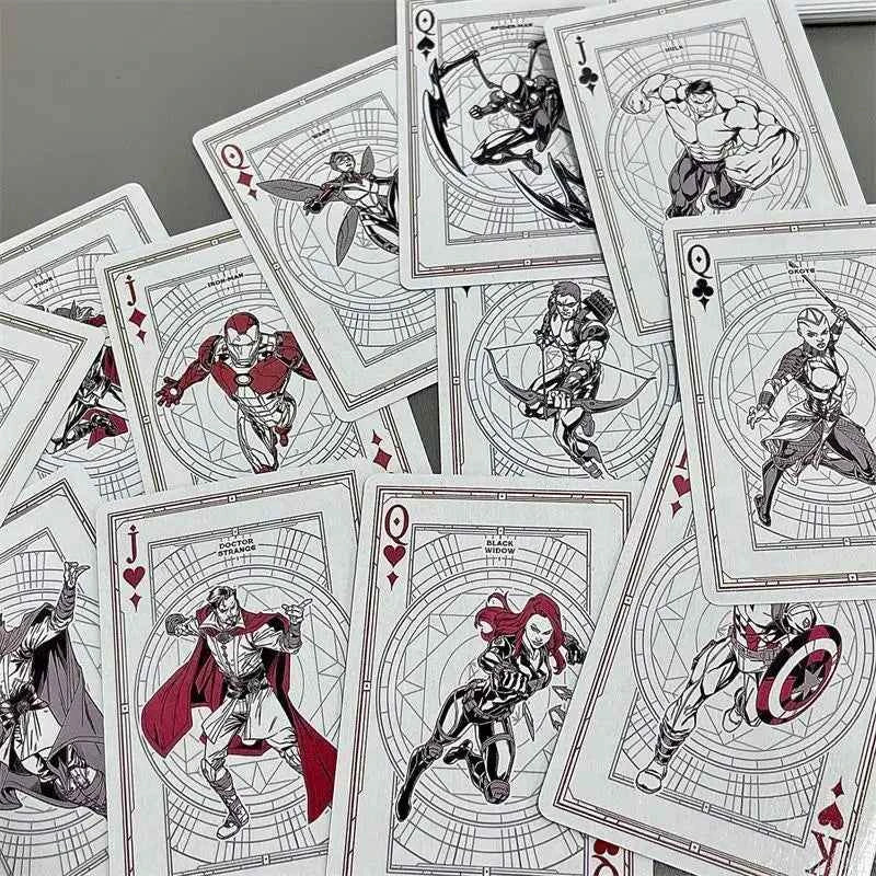 Marvel Avengers Themed Playing Cards - Cool Design for Parties & Games  Unique Collector‘s Deck for Poker Night