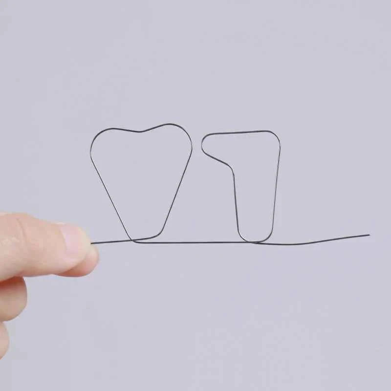 Memory Metal Wire Fire Prediction Hearts 7 i love you magic tricks magic show close up magic illusion