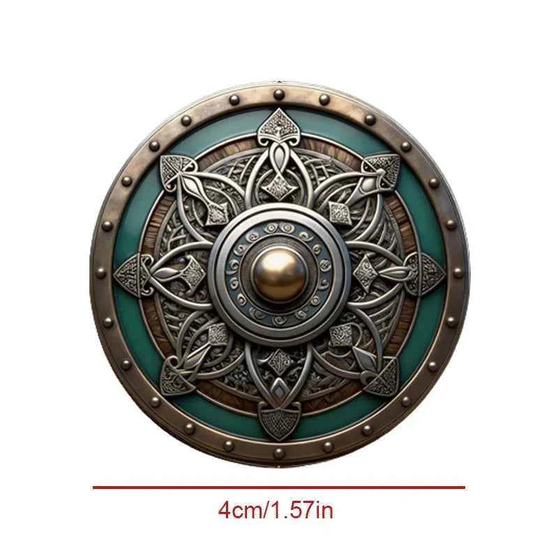 1pc Medieval Knights Templar Commemorative Coin Sacred Shield & Valor Symbol Challenge Coin Token Collector's Medallion Gifts