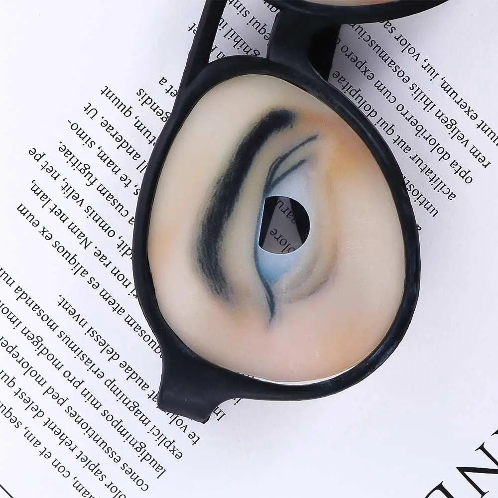 Novelty Halloween Joke Toy Prank Toy Mischief Decoration Eyes Frames Glasses Toy Funny Joke Glasses Fake Glasses Funny Glasses by Big Tim's Magic Emporium