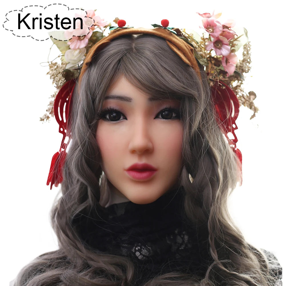 Realistic Female Mask Silicone Crossdresser Costumes Drag Queen Male to Female Crossdressing Realistic Bodysuit Skin - Big Tim's Magic Emporium