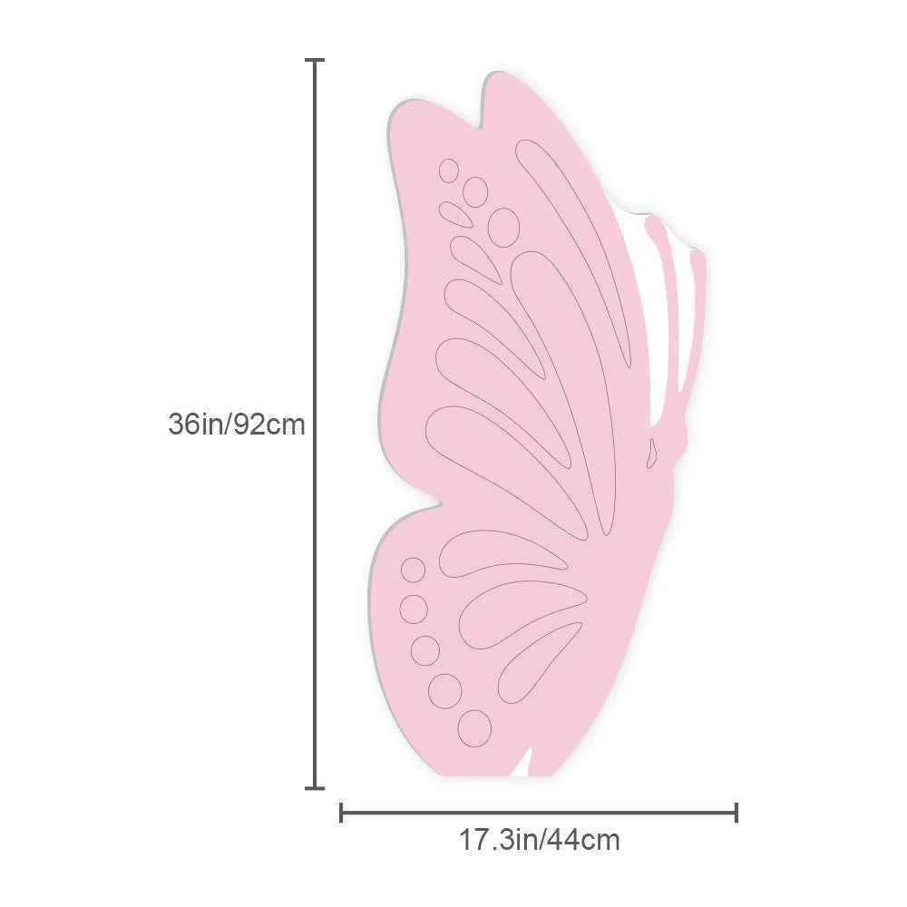 Purple Pink Butterfly Cutouts Hollow DIY Butterflies Decoration Baby Shower 1st Birthday Party Decor Supplies Girls Cut Out