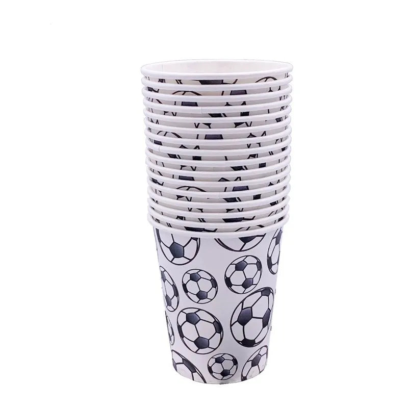 108*180cm Football Tablecloth Party Supplies Disposable Plate Tableware Party Birthday Party Decor Kids Boy Soccer Party Supplie - Big Tim's Magic Emporium