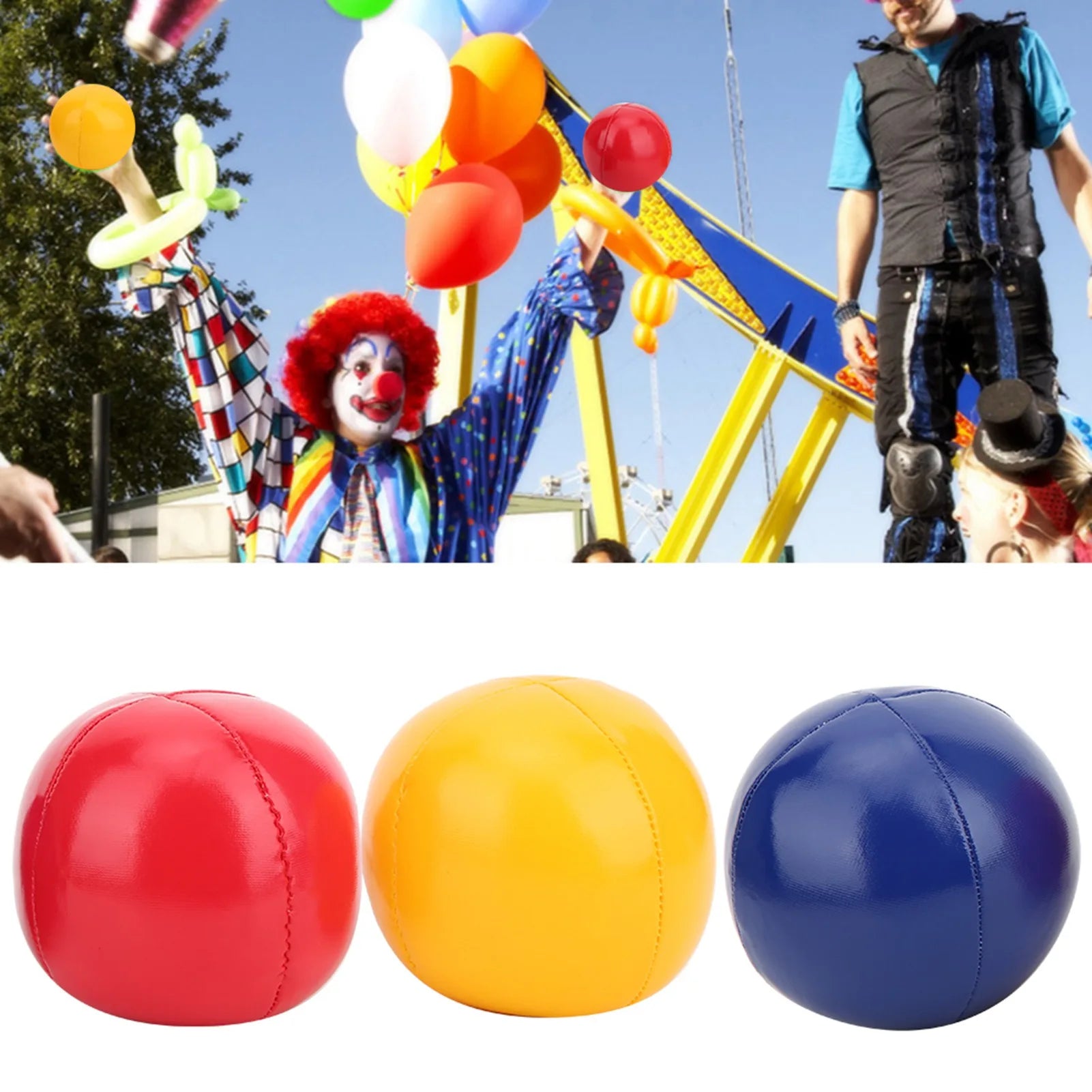 PU High-Quality Juggling Ball Hand Toss Ball Indoor Ball Juggling Ball with Mesh Bag Hand Toss Indoor Leisure Sports Ball