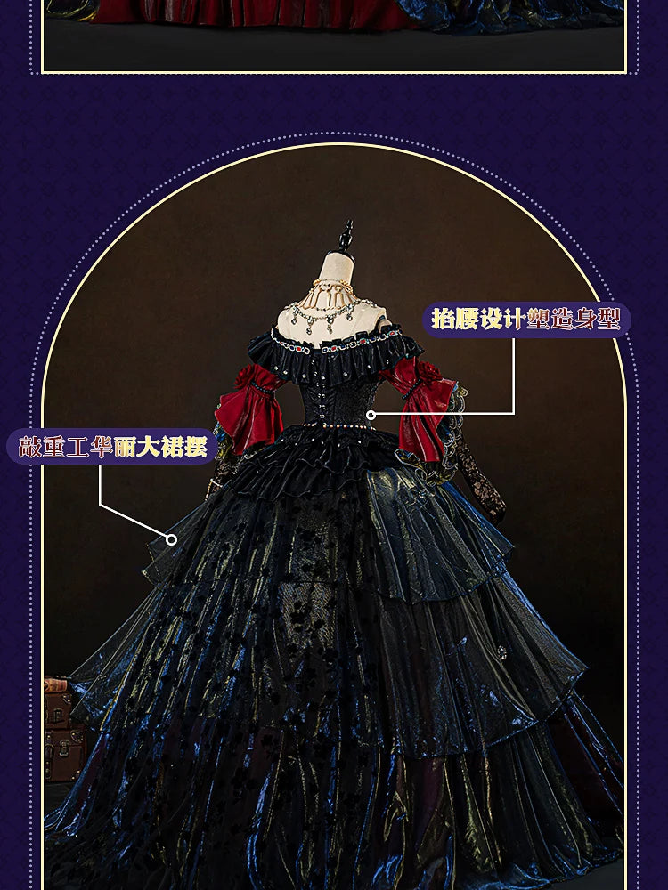 Mary‌ Cosplay Costume for Halloween Christmas Comic Exhibition Game Identity V Bloody Cute Woman S-XXL New Red Dress IN STOCK - Big Tim's Magic Emporium