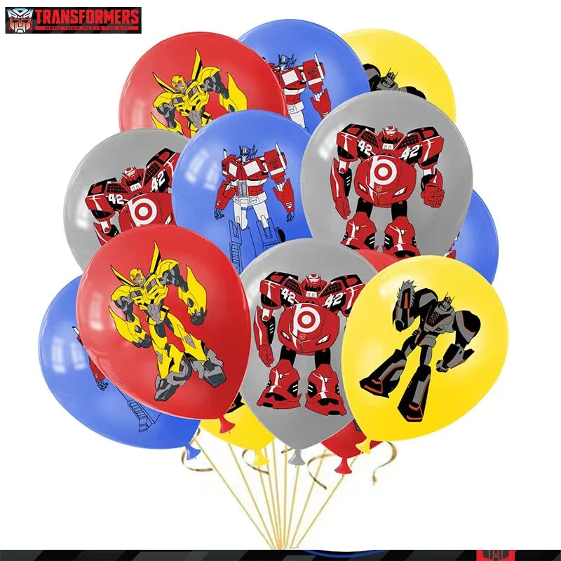 Transformers Party Favor Transformer Birthday Party Decorations Party Supplies Balloons Tablecloth Cups Plates Baby Shower Gifts - Big Tim's Magic Emporium