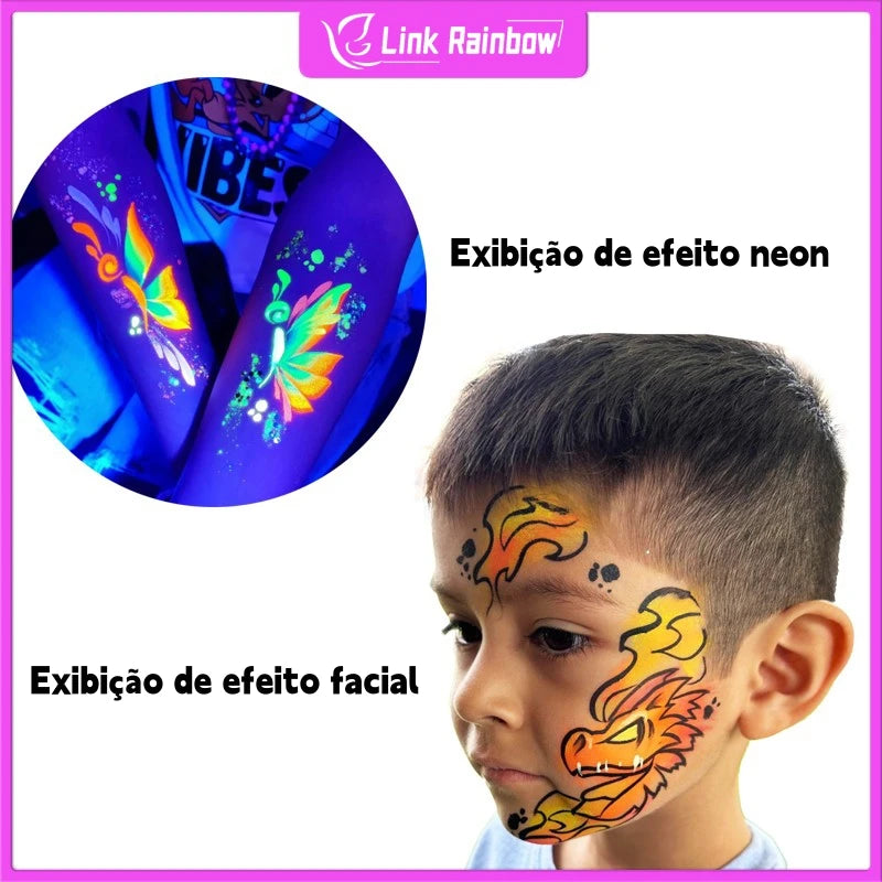Facial painting 20g water-soluble human body painting pigment cream Halloween oil painting Christmas face color box