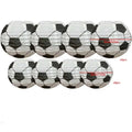 Soccer Party Paper Lanterns ,Iron Frame, Perfect for Sports Themed Birthday Decorations and Table Centerpieces, Halloween Decor - Big Tim's Magic Emporium