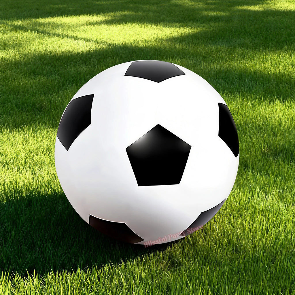 Inflated Large Pvc Soccer Ball Football Beach Balloons Water Party Swimming Pool Kindergarten Outdoor Games Supplies Party Props