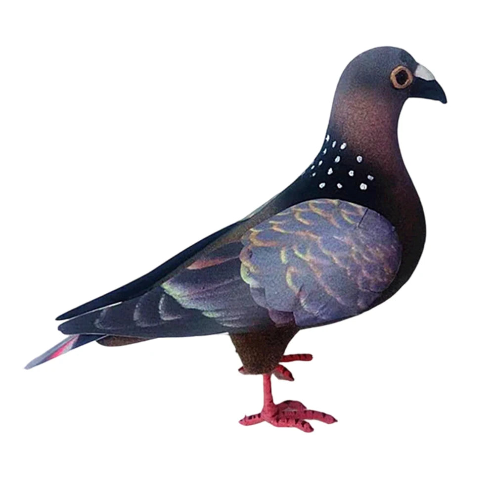 Realistic Foam Pigeon – Handcrafted Stage Magic & Decor Prop - Big Tim's Magic Emporium