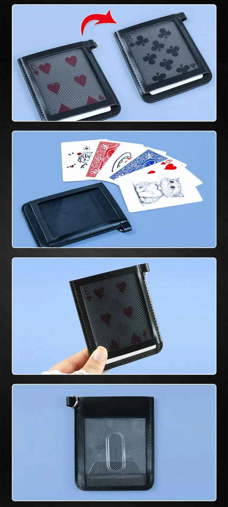 WOW Card Pack Edition Poker Pattern Close-up Magic Tricks Prop Deck of Cards Close-up Visualization Ultimate Magic Performance