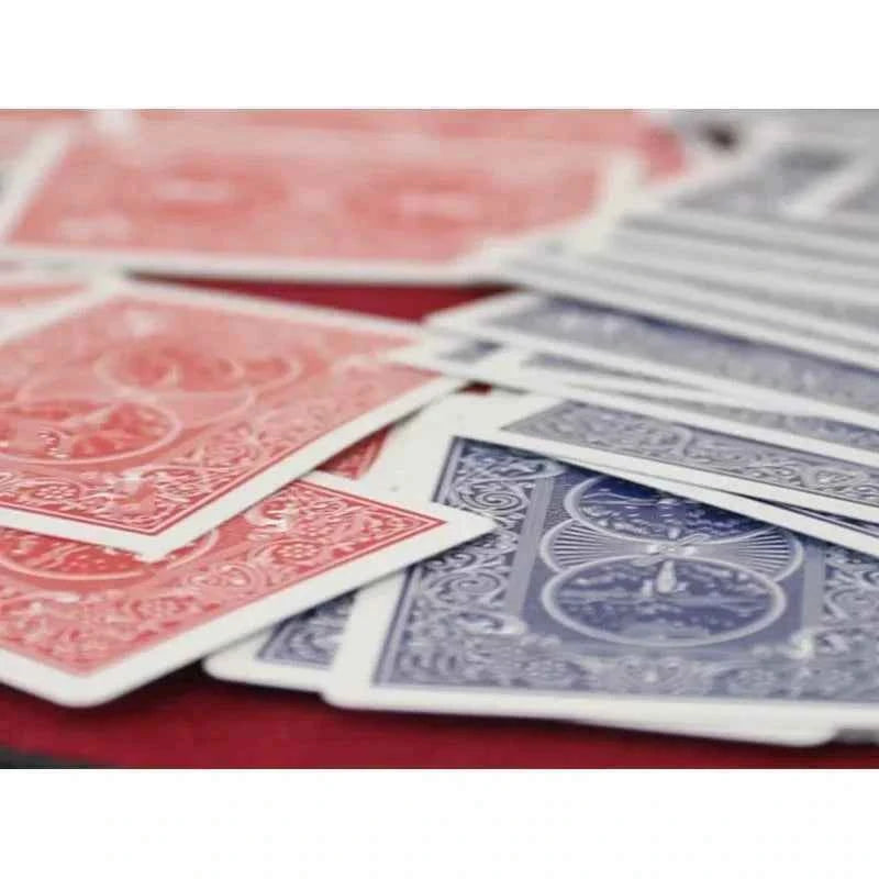 Magic Tricks Parallel Universe by J.C Visual Card Endless Change Color Change Magia Close up Gimmicks Mentalism Illusions Props