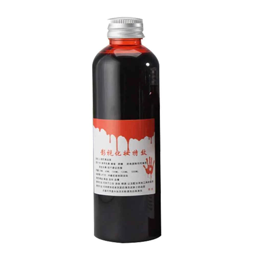 30/60/100ML Halloween Props Plasma Horror Fake Blood Gel Props Halloween Emulation Makeup Blood Cosplay Prank Fake Blood Props