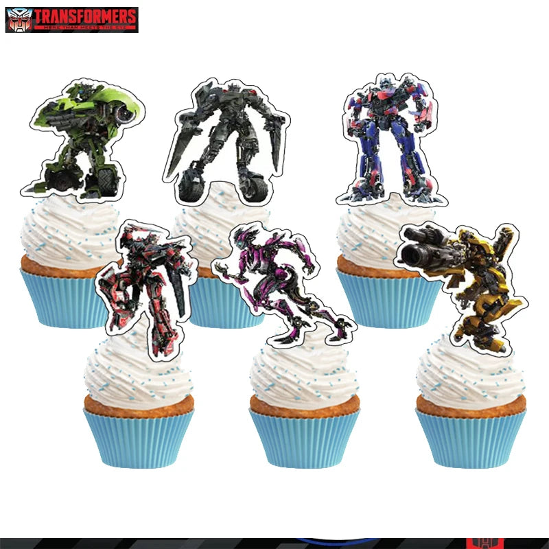 Transformers Party Favor Transformer Birthday Party Decorations Party Supplies Balloons Tablecloth Cups Plates Baby Shower Gifts - Big Tim's Magic Emporium