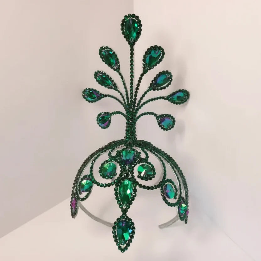 Rhinestone Tall Headpiece Base