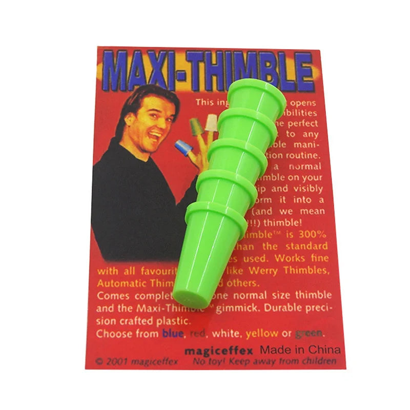 10 Thimbles Magic (6 Colors) Magic Tricks Vanish Penetration Production Effect Magia Accessories Close Up Illusions Gimmick Prop - Big Tim's Magic Emporium