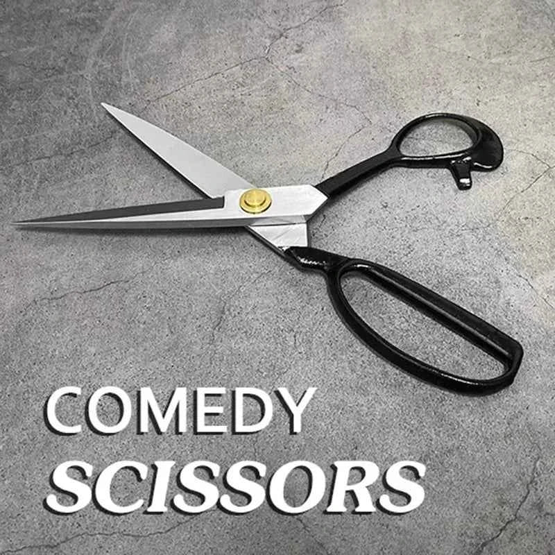 Comedy Scissors Solid Steel Stage Magic Tricks Close Up Magic Mentalism Magia Magie Magicians Prop Accessory Illusion Gimmick - Big Tim's Magic Emporium