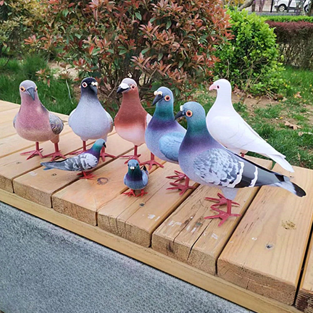 Realistic Foam Pigeon – Handcrafted Stage Magic & Decor Prop - Big Tim's Magic Emporium